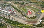 vista aérea <b>tribuna C</b>, Circuit de Catalunya Montmelo